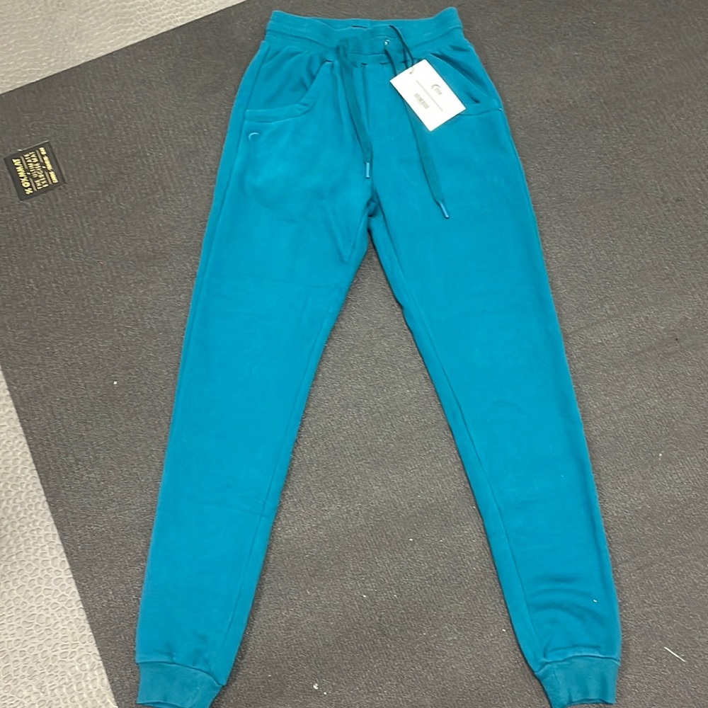 NWT Zyia Dark Emerald Sleepover Sweats Size XS
